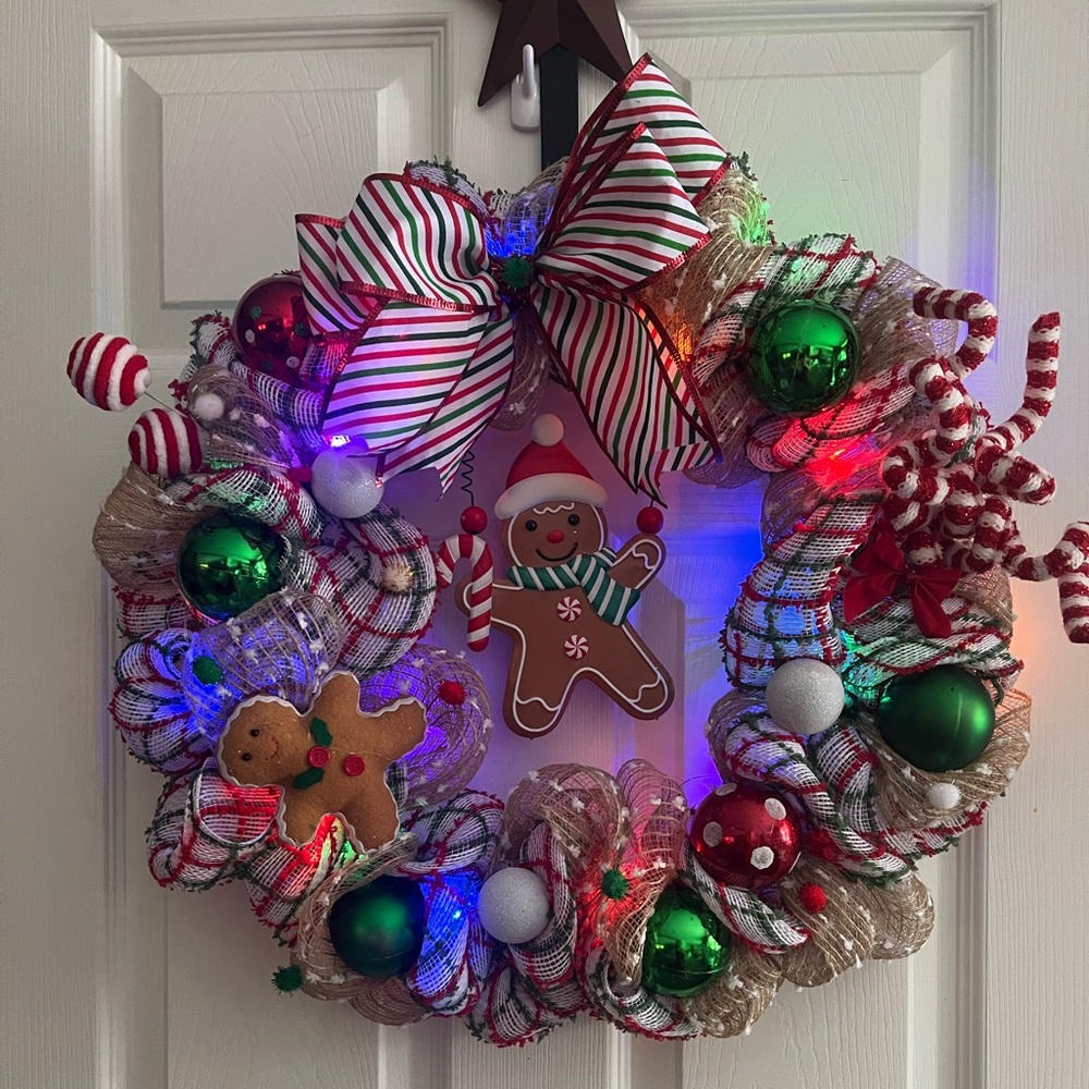 Handmade Gingerbread Wreathh